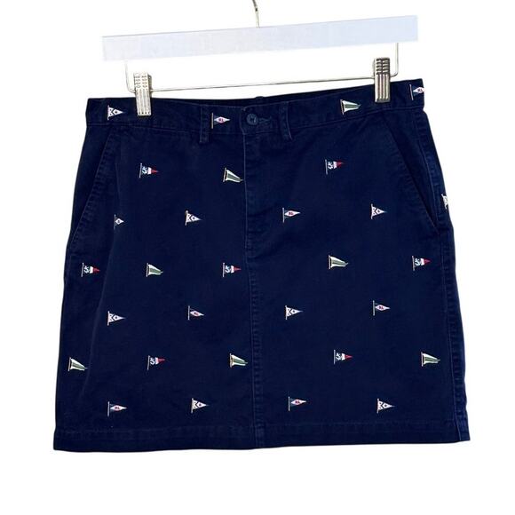 Ralph Lauren Sport Dresses & Skirts - RALPH LAUREN SPORT Nautical flag embroidered skirt navy size 4